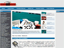Tablet Screenshot of pokertexasholdem.pl